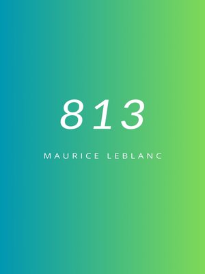 813 (übersetzt) - ebook